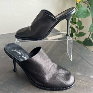 FREE PEOPLE Leila Heeled Mule / Black  9.5 / 39